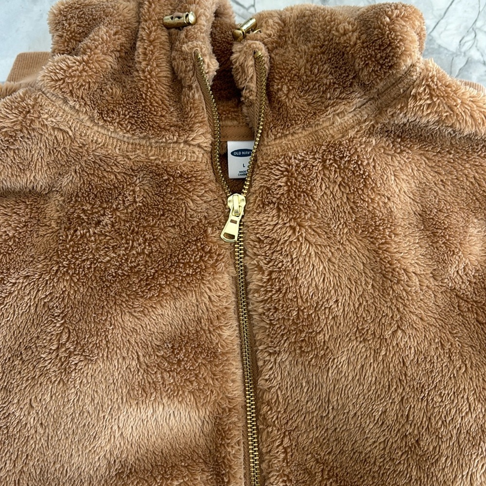 Fuzzy Pullover, 1/4 Zip